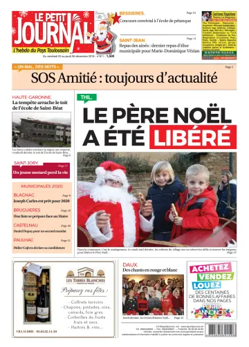 Le Petit Journal - L'hebdo du Pays Toulousain - 20 Dec 2019