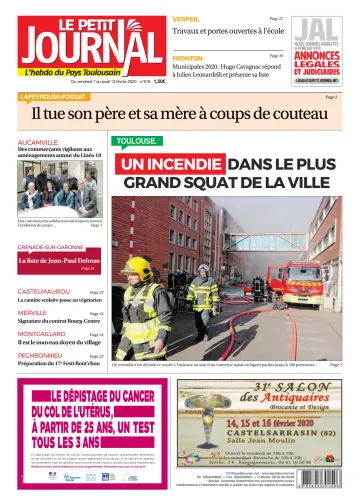 Le Petit Journal - L'hebdo du Pays Toulousain - 7 Feb 2020