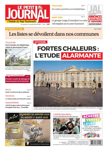 Le Petit Journal - L'hebdo du Pays Toulousain - 14 Feb 2020