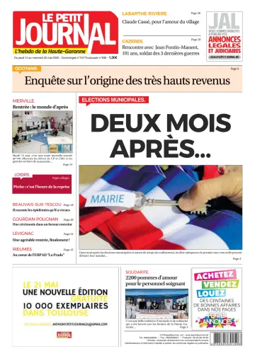 Le Petit Journal - L'hebdo du Pays Toulousain - 15 May 2020