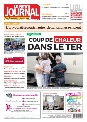 Le Petit Journal - L'hebdo du Pays Toulousain - 24 Jul 2020