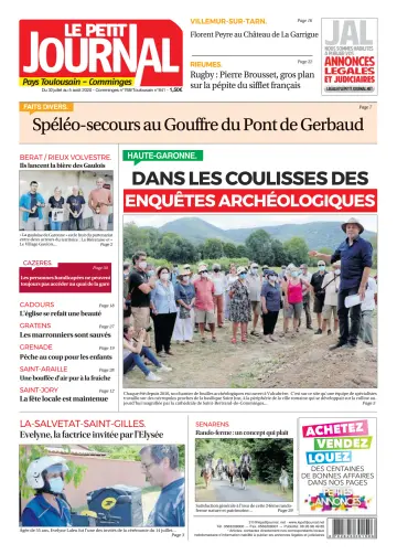 Le Petit Journal - L'hebdo du Pays Toulousain - 31 Jul 2020