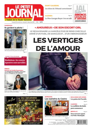 Le Petit Journal - L'hebdo du Pays Toulousain - 27 Nov 2020