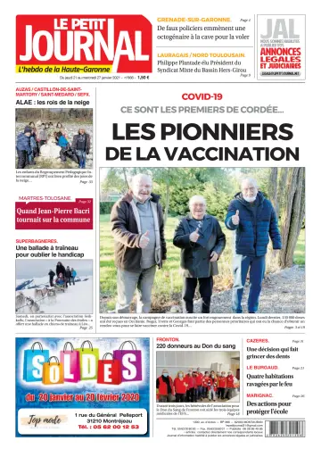 Le Petit Journal - L'hebdo du Pays Toulousain - 22 Jan 2021