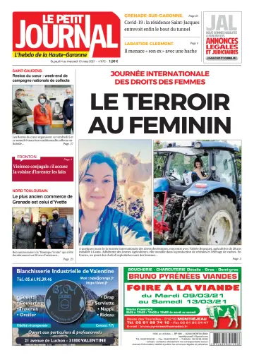 Le Petit Journal - L'hebdo du Pays Toulousain - 5 Mar 2021
