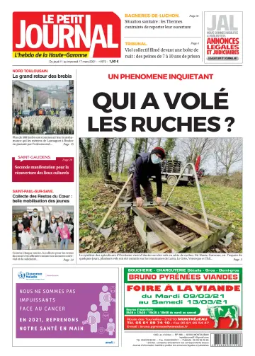 Le Petit Journal - L'hebdo du Pays Toulousain - 12 Mar 2021