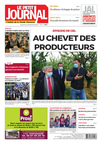 Le Petit Journal - L'hebdo du Pays Toulousain - 23 Apr 2021