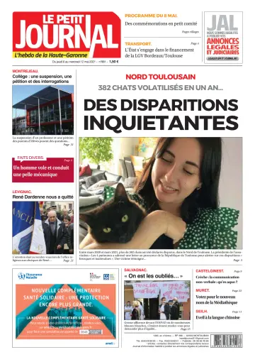 Le Petit Journal - L'hebdo du Pays Toulousain - 7 May 2021