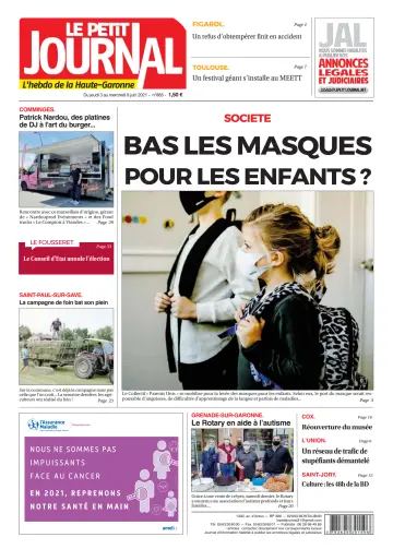 Le Petit Journal - L'hebdo du Pays Toulousain - 4 Jun 2021