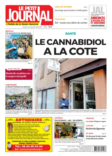 Le Petit Journal - L'hebdo du Pays Toulousain - 11 Jun 2021