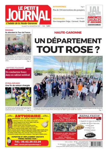 Le Petit Journal - L'hebdo du Pays Toulousain - 25 Jun 2021