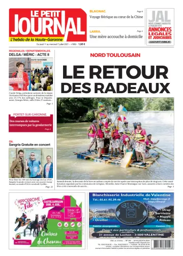 Le Petit Journal - L'hebdo du Pays Toulousain - 2 Jul 2021