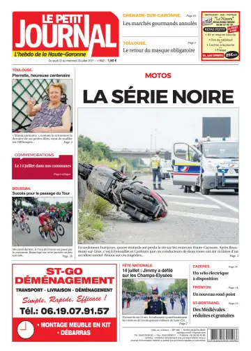 Le Petit Journal - L'hebdo du Pays Toulousain - 23 Jul 2021
