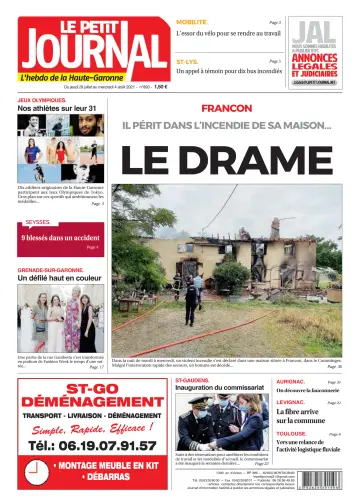 Le Petit Journal - L'hebdo du Pays Toulousain - 30 Jul 2021