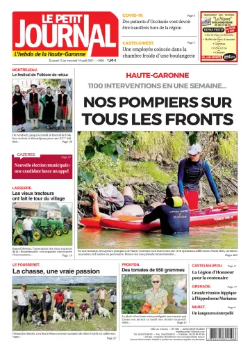 Le Petit Journal - L'hebdo du Pays Toulousain - 13 Aug 2021