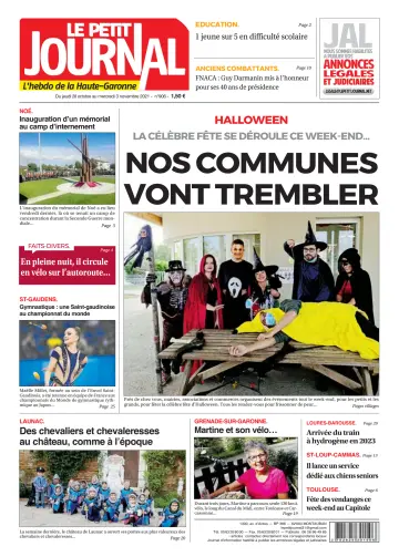 Le Petit Journal - L'hebdo du Pays Toulousain - 29 Oct 2021