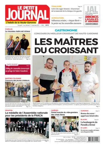 Le Petit Journal - L'hebdo du Pays Toulousain - 12 Nov 2021