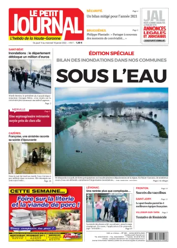 Le Petit Journal - L'hebdo du Pays Toulousain - 14 Jan 2022