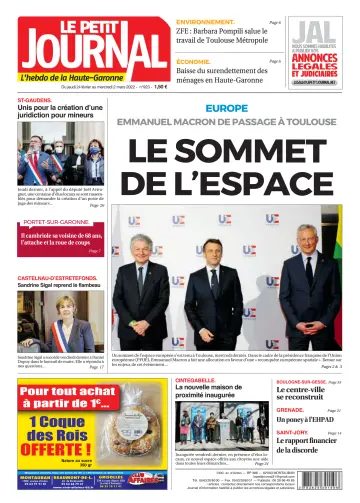 Le Petit Journal - L'hebdo du Pays Toulousain - 25 Feb 2022