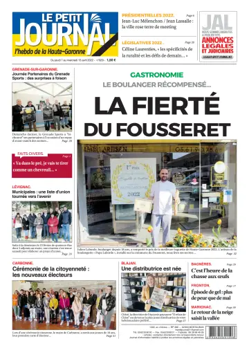 Le Petit Journal - L'hebdo du Pays Toulousain - 8 Apr 2022