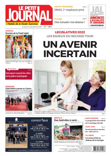 Le Petit Journal - L'hebdo du Pays Toulousain - 17 Jun 2022