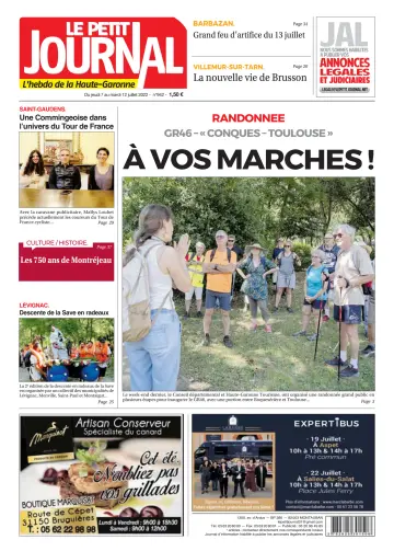 Le Petit Journal - L'hebdo du Pays Toulousain - 8 Jul 2022