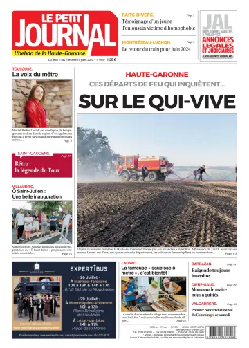 Le Petit Journal - L'hebdo du Pays Toulousain - 22 Jul 2022