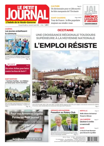 Le Petit Journal - L'hebdo du Pays Toulousain - 29 Jul 2022
