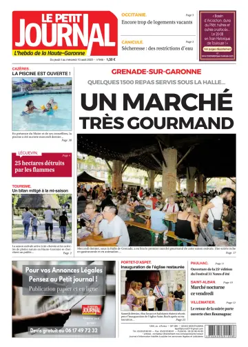 Le Petit Journal - L'hebdo du Pays Toulousain - 5 Aug 2022