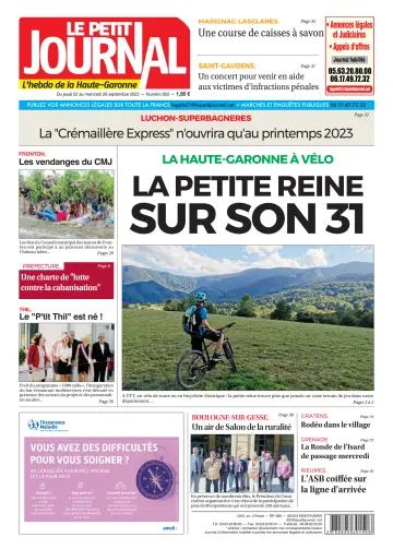 Le Petit Journal - L'hebdo du Pays Toulousain - 23 Sep 2022