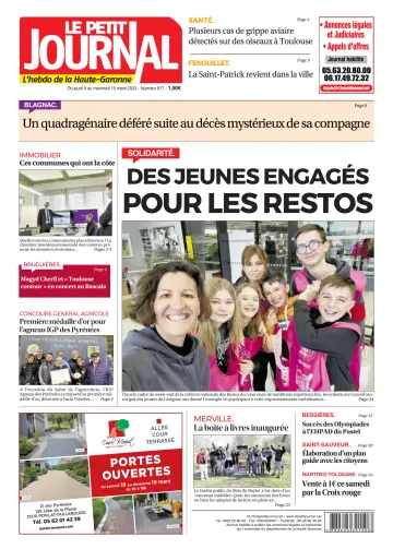 Le Petit Journal - L'hebdo du Pays Toulousain - 10 Mar 2023