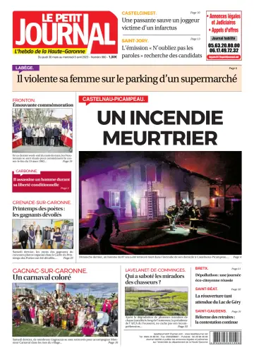 Le Petit Journal - L'hebdo du Pays Toulousain - 31 Mar 2023