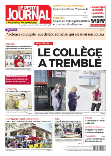 Le Petit Journal - L'hebdo du Pays Toulousain - 21 Apr 2023