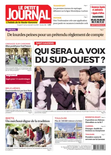 Le Petit Journal - L'hebdo du Pays Toulousain - 28 Apr 2023