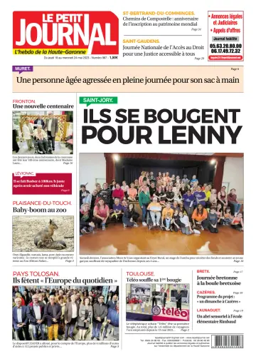 Le Petit Journal - L'hebdo du Pays Toulousain - 19 May 2023