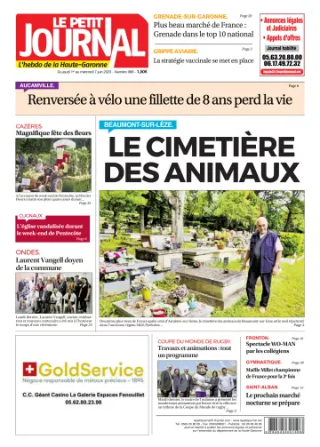 Le Petit Journal - L'hebdo du Pays Toulousain - 2 Jun 2023