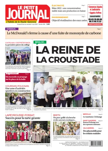 Le Petit Journal - L'hebdo du Pays Toulousain - 9 Jun 2023