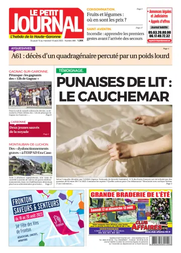 Le Petit Journal - L'hebdo du Pays Toulousain - 11 Aug 2023