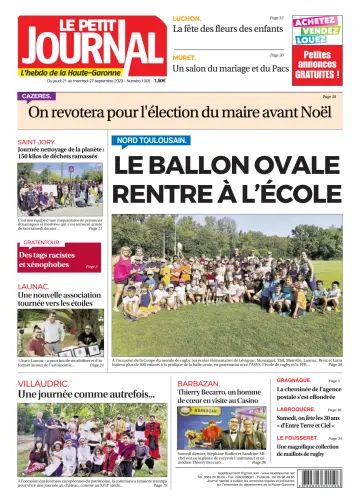 Le Petit Journal - L'hebdo du Pays Toulousain - 22 Sep 2023