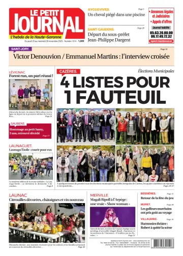 Le Petit Journal - L'hebdo du Pays Toulousain - 24 Nov 2023