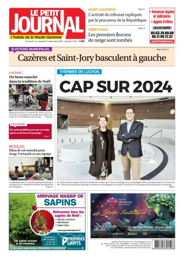 Le Petit Journal - L'hebdo du Pays Toulousain - 8 Dec 2023