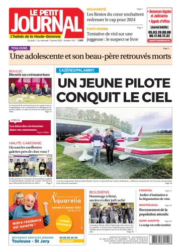 Le Petit Journal - L'hebdo du Pays Toulousain - 12 jan. 2024