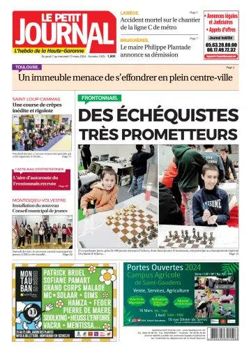 Le Petit Journal - L'hebdo du Pays Toulousain - 08 März 2024