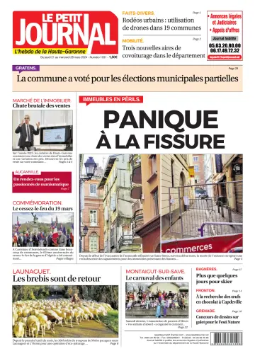 Le Petit Journal - L'hebdo du Pays Toulousain - 22 março 2024