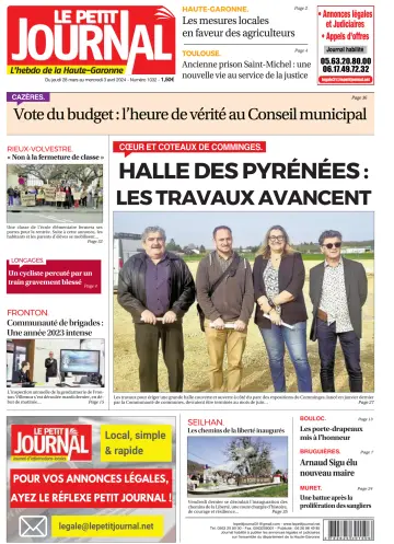 Le Petit Journal - L'hebdo du Pays Toulousain - 29 3月 2024
