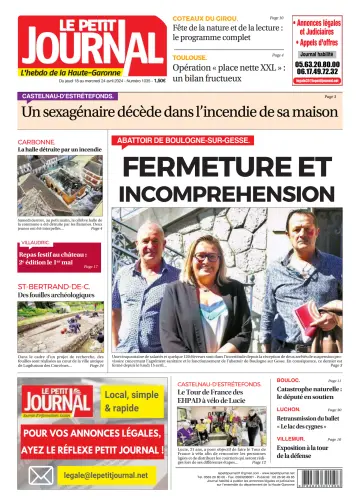 Le Petit Journal - L'hebdo du Pays Toulousain - 19 4月 2024
