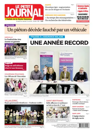 Le Petit Journal - L'hebdo du Pays Toulousain - 10 May 2024