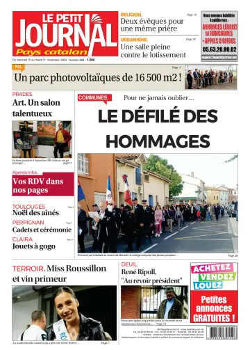 Le Petit Journal - Catalan - 16 Nov 2023