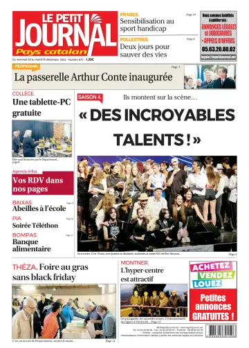 Le Petit Journal - Catalan - 30 Nov 2023