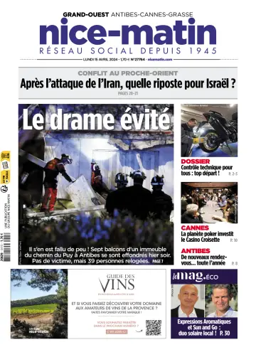 Nice-Matin (Cannes) - 15 abr. 2024